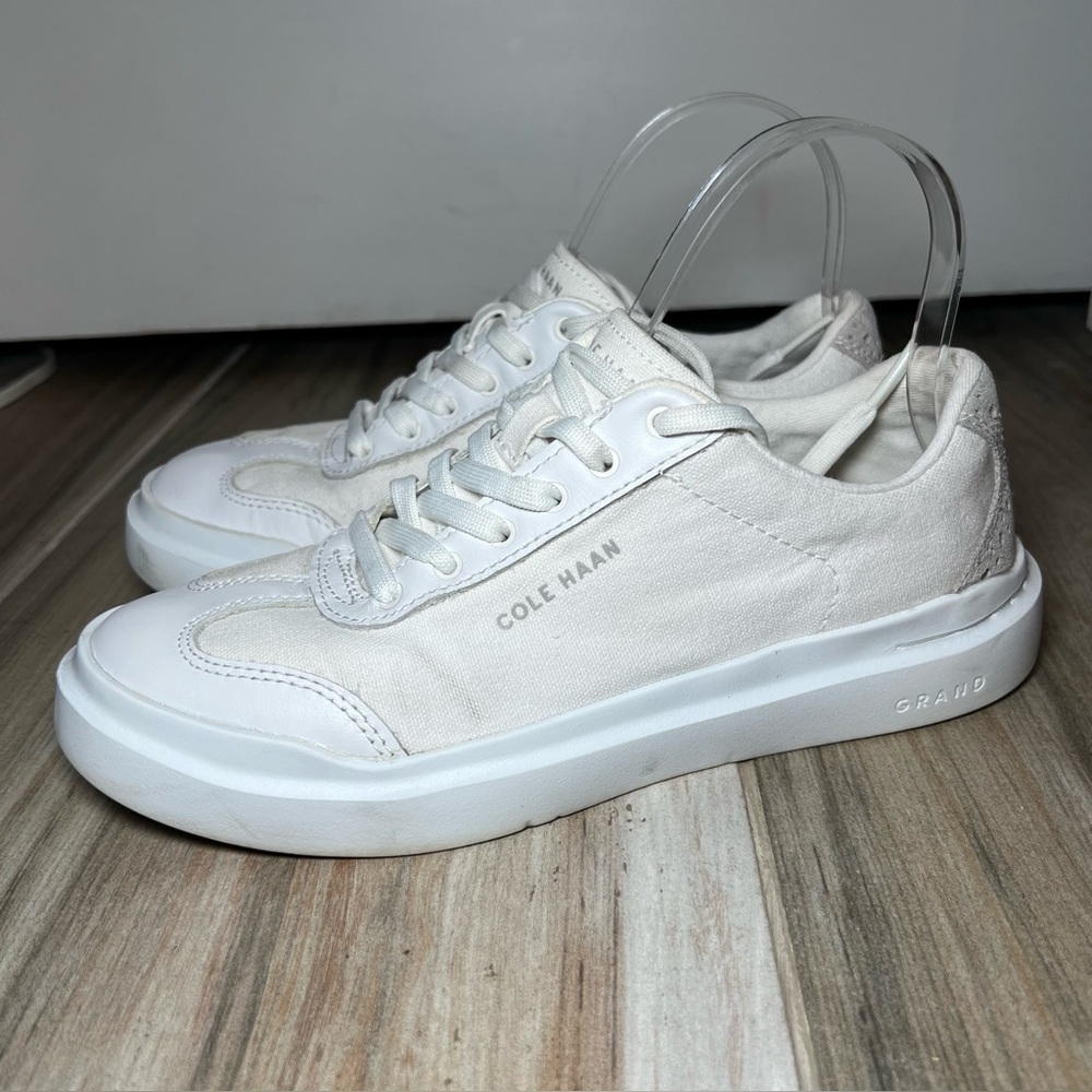 Cole Haan Women’s Grandpro Rally Canvas T-Toe Sneaker Shoes Size 6.5B